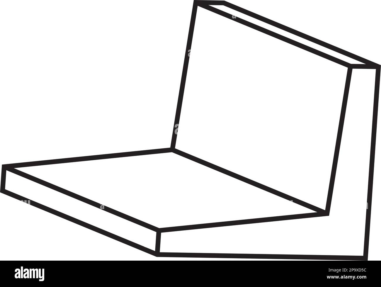 illustration de l'icône de vecteur de symbole de profil de poutre métallurgique en acier Illustration de Vecteur