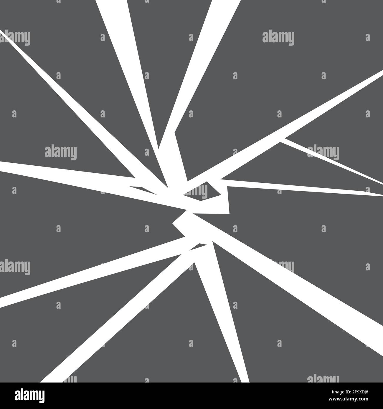 symbole d'illustration vectoriel d'icône de miroir cassé Illustration de Vecteur