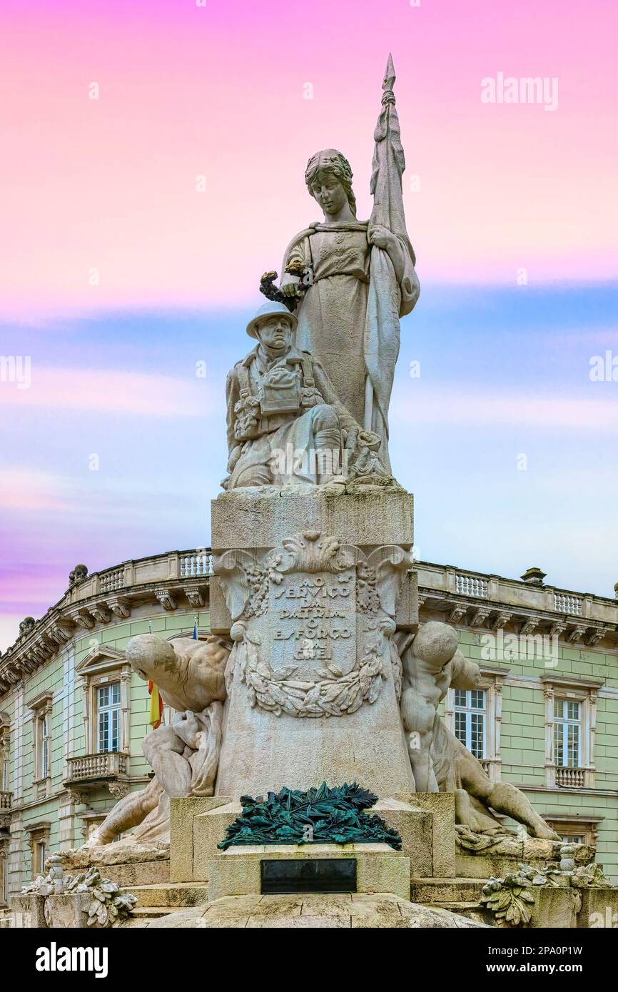 Monument aux morts dans la Grande Guerre, Lisbonne, Portugal Banque D'Images