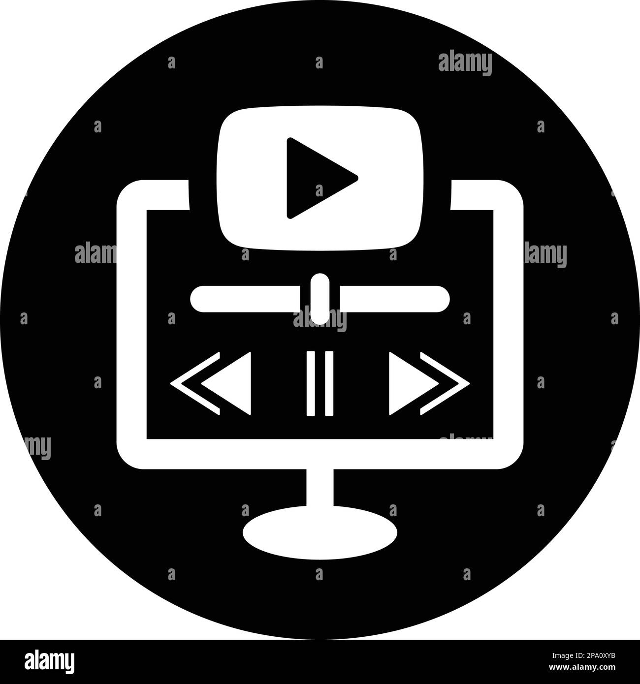 Lecteur, vidéo, icône de lecture multimédia - utilisation parfaite pour concevoir et développer des sites Web, des fichiers imprimés et des présentations, des supports promotionnels, Ilustreti Illustration de Vecteur