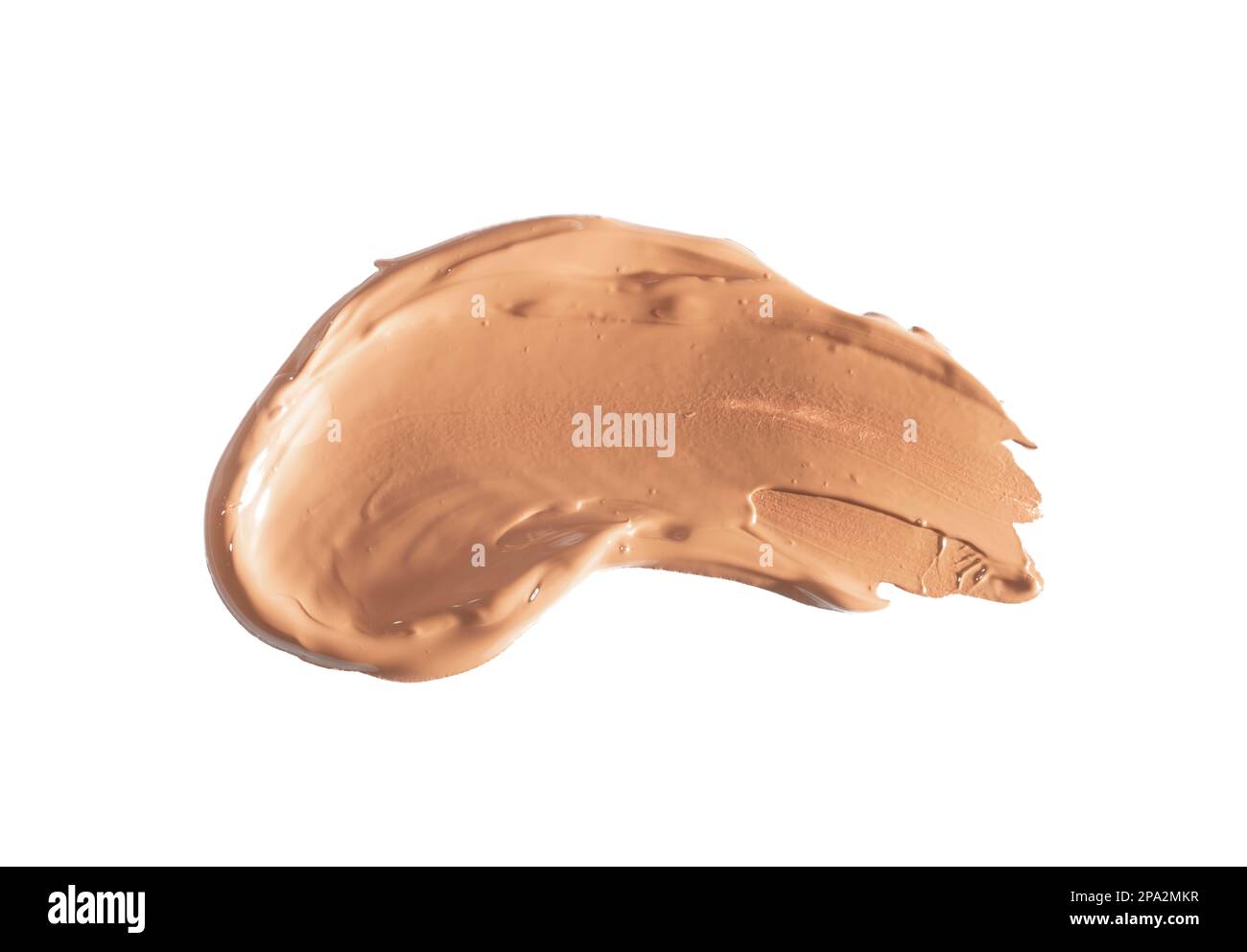 Correction du frottis du correcteur, isolé sur fond blanc. Banque D'Images