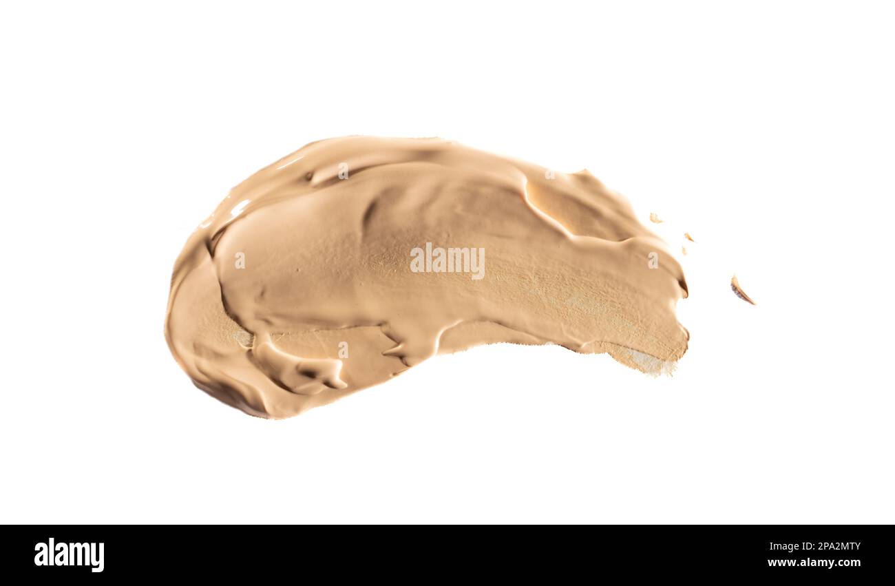 Correction du frottis du correcteur, isolé sur fond blanc. Banque D'Images