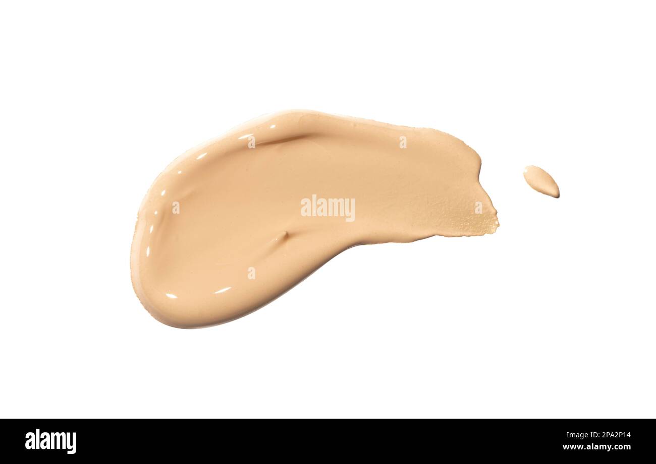 Correction du frottis du correcteur, isolé sur fond blanc. Banque D'Images