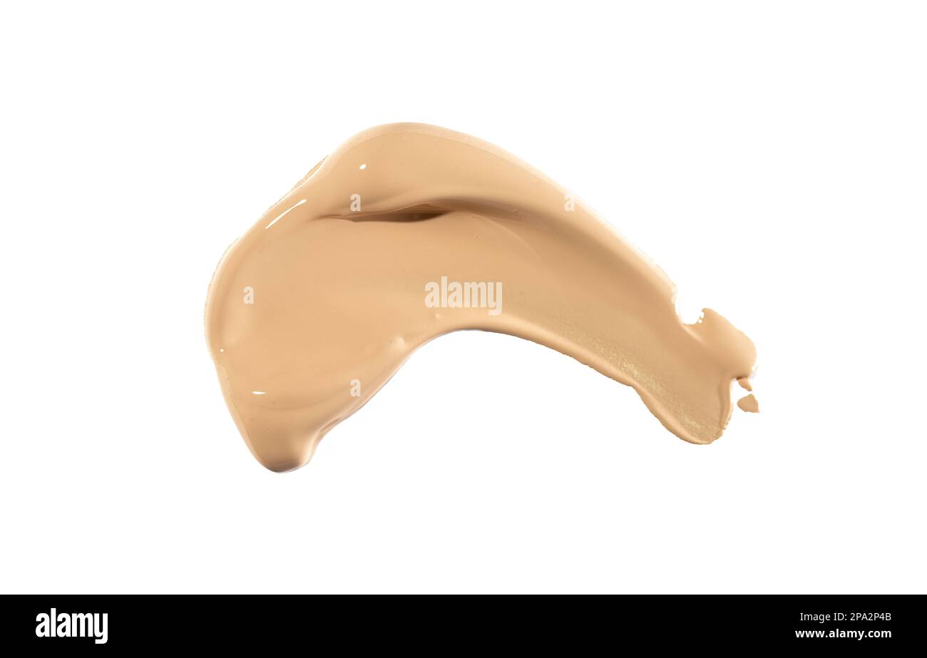 Correction du frottis du correcteur, isolé sur fond blanc. Banque D'Images