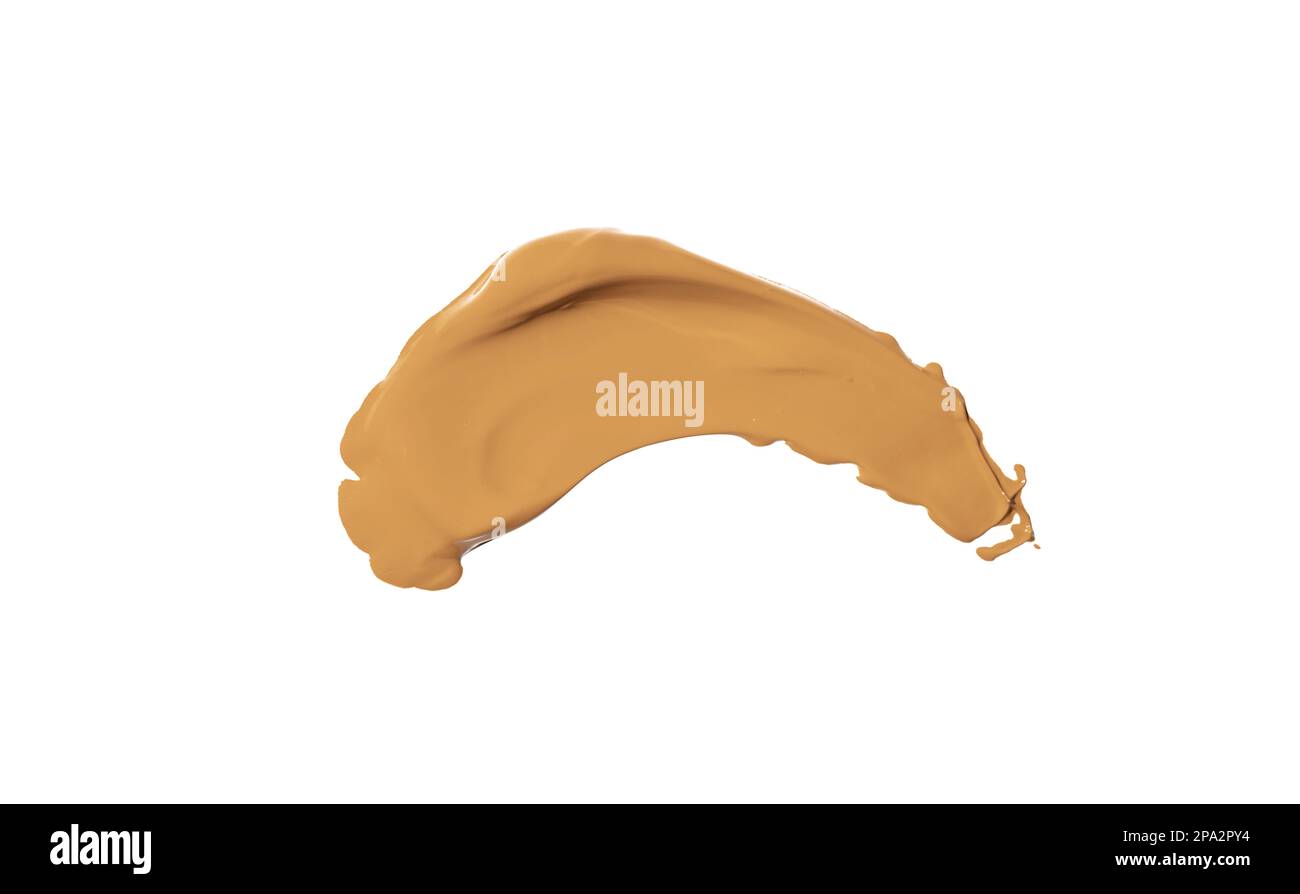 Correction du frottis du correcteur, isolé sur fond blanc. Banque D'Images