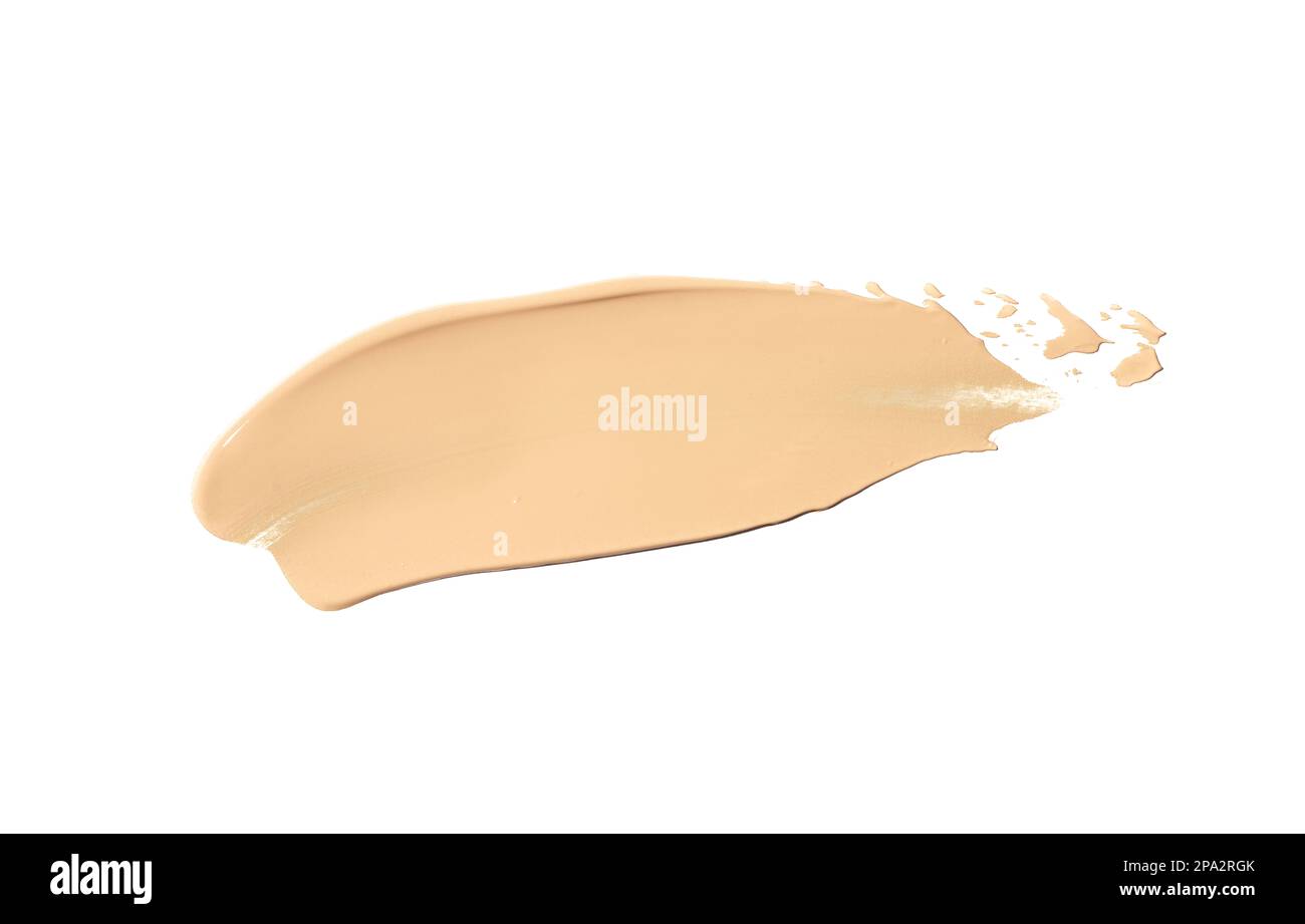 Correction du frottis du correcteur, isolé sur fond blanc. Banque D'Images