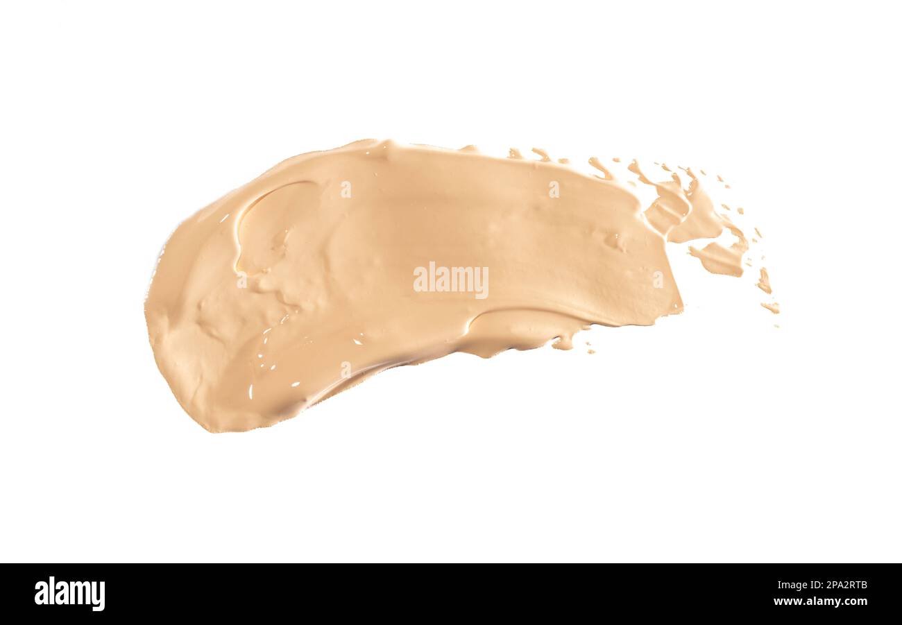 Correction du frottis du correcteur, isolé sur fond blanc. Banque D'Images