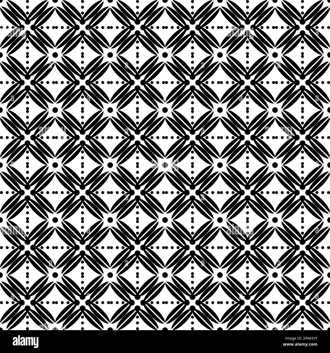 Motif géométrique et arrière-plan transparents Banque D'Images