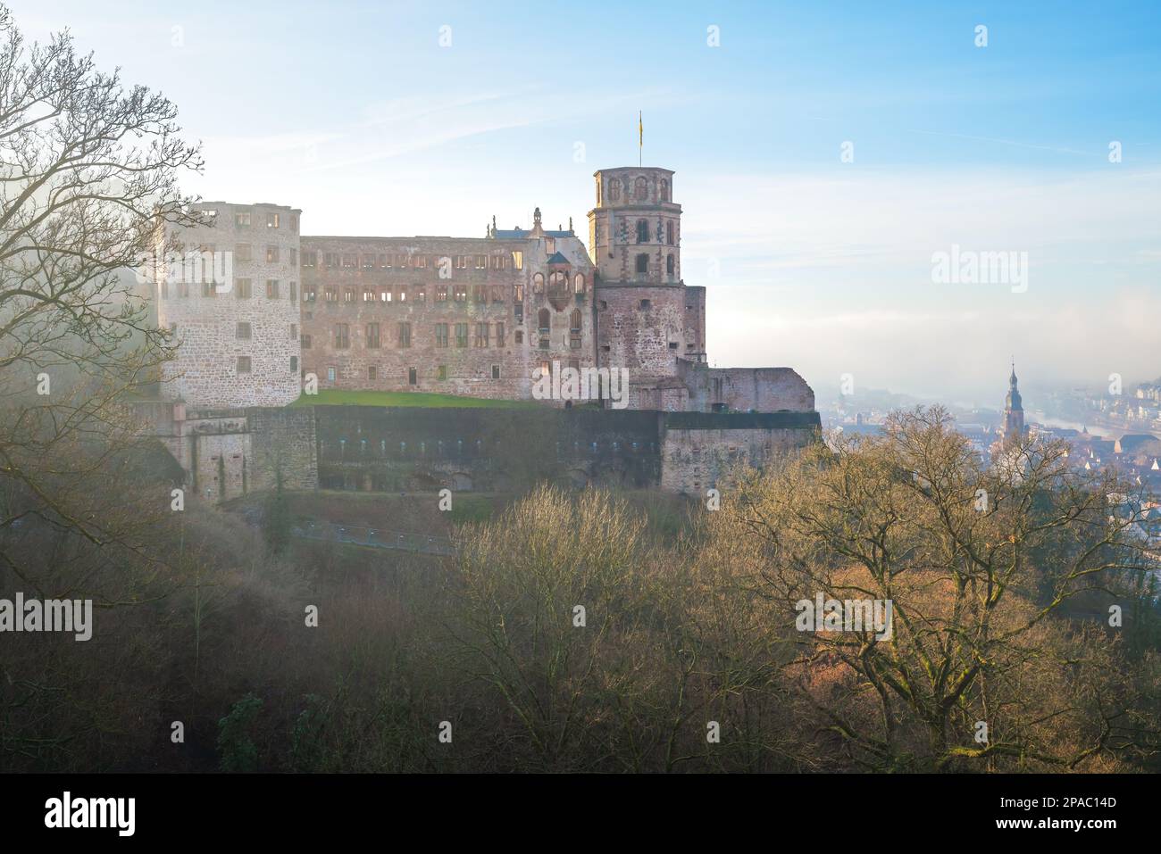 Château de Heidelberg - Heidelberg, Allemagne Banque D'Images