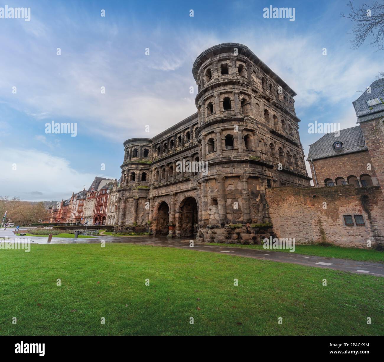 Porta Nigra - Trèves, Allemagne Banque D'Images