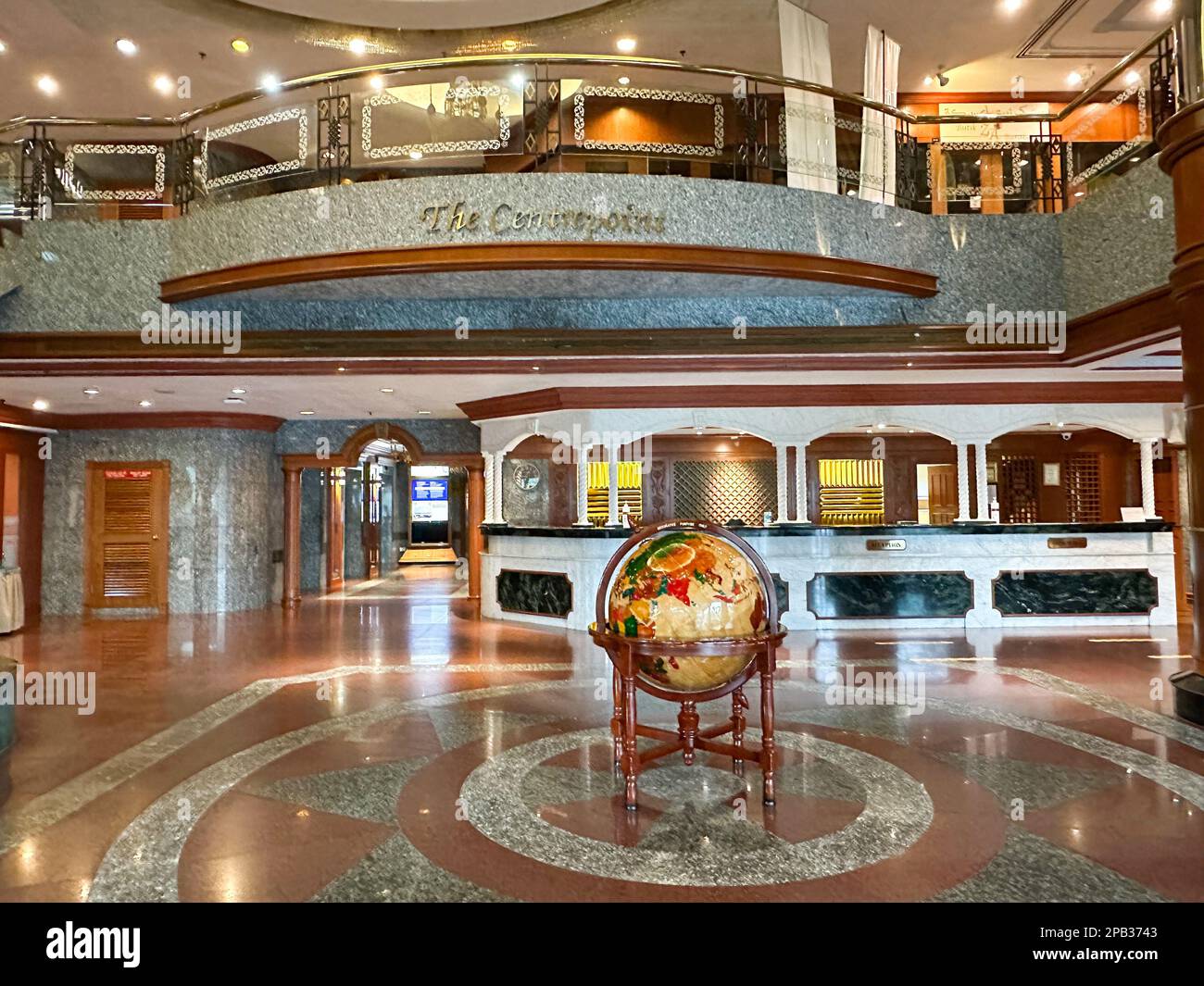 8 3 2023 hall d'entrée de l'hôtel quatre étoiles de Centerpoint hôtel dans Abdul Razak complexe à Negara Brunei Darussalam Banque D'Images