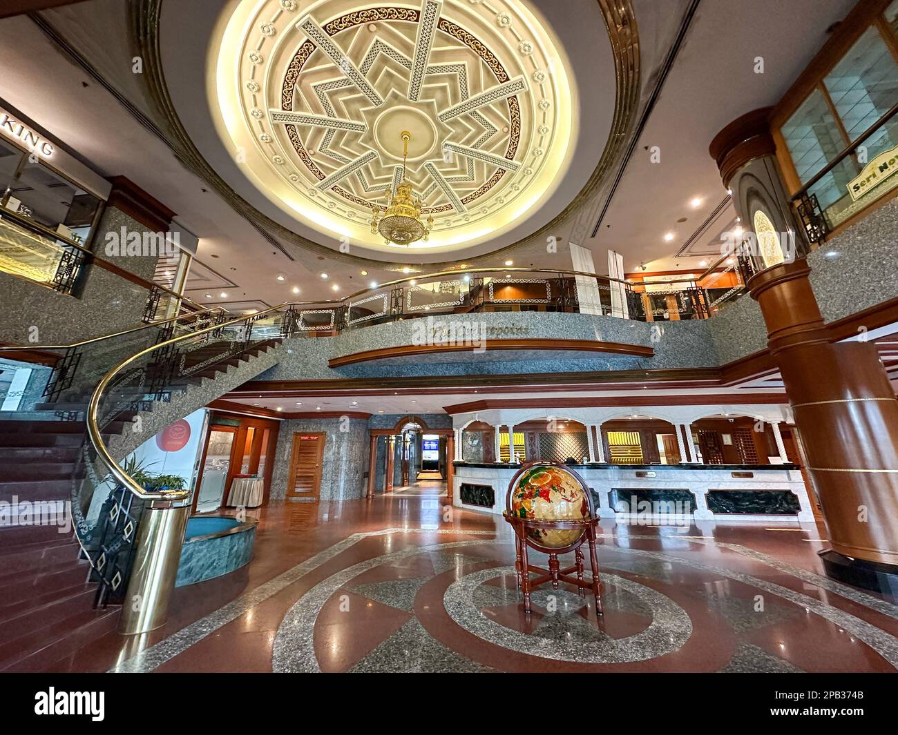 8 3 2023 hall d'entrée de l'hôtel quatre étoiles de Centerpoint hôtel dans Abdul Razak complexe à Negara Brunei Darussalam Banque D'Images
