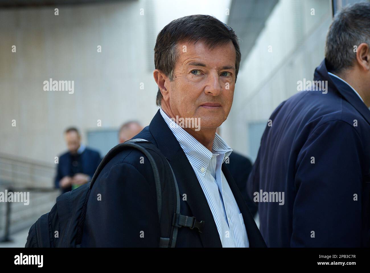 Giorgio Gori assiste à l'Assemblée nationale du Parti démocratique (PD), à Rome sur 12 mars 2023. Credit: Vincenzo Nuzzolese/Alamy Live News Banque D'Images