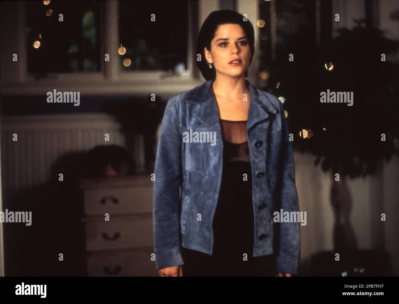 NEVE CAMPBELL dans SCREAM 2 (1997) réalisateur WES CRAVEN écrivain Kevin Williamson musique Marco Beltrami costume design Kathleen Detoro dimension films / Konrad Pictures / Craven - Maddalena films / Miramax / Maven Entertainment Banque D'Images