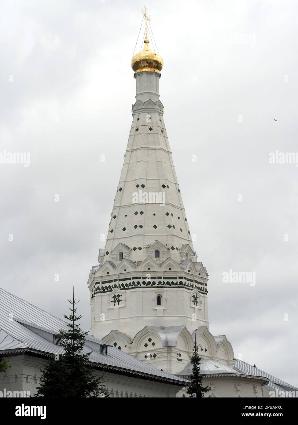 Église Saint-Laurent Zosima et St. Savvatiy (17th siècle), Trinity Lavra de St. Sergius, monastère russe, Sergiyev Posad, Russie, site du patrimoine mondial Banque D'Images