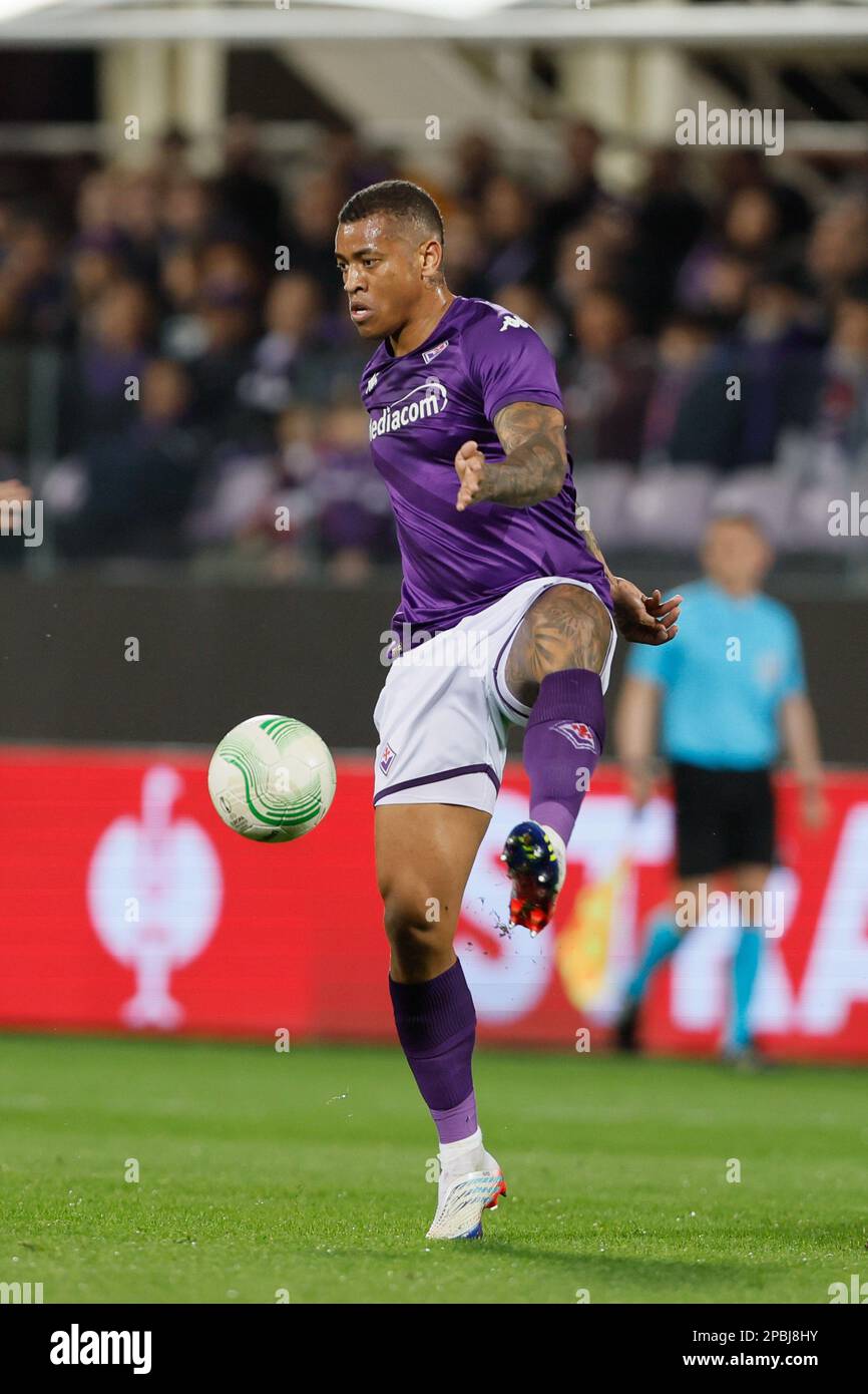 ACF Fiorentina / Sivaspor: - UEFA Europa Conference League
FLORENCE, ITALIE – 9 mars ; Igor de l'ACF Fiorentina contrôle le ballon pendant la UEFA Europa Conference League, entre l'ACF Fiorentina et Sivaspor au Stadio Artemio Franchi on 9 mars 2023 à Florence, Italie. (Photo. Livemedia/Andrea Martini) Banque D'Images