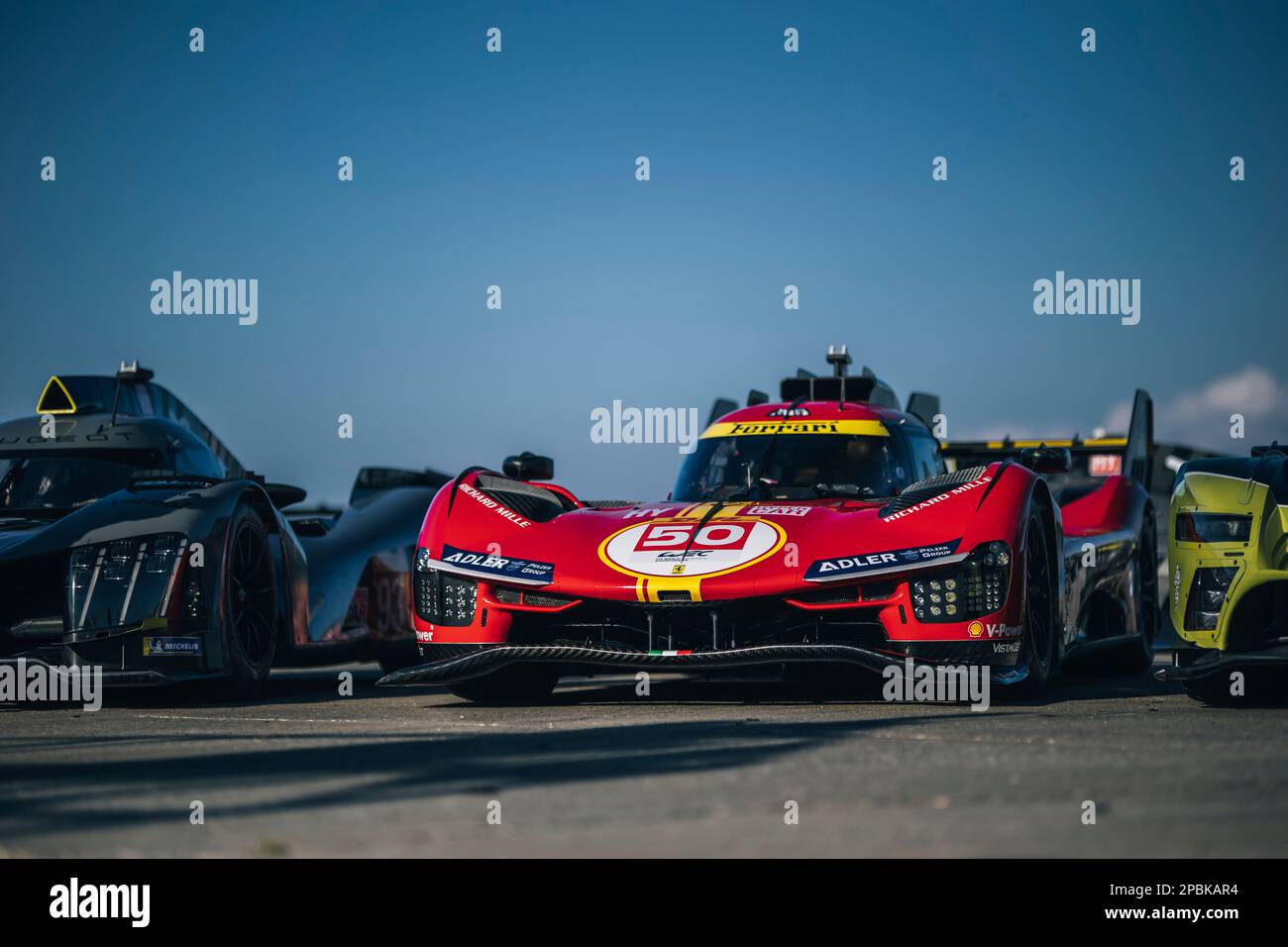 Pendant le Prologue du Championnat du monde d'endurance FIA 2023, de 11 mars à 12, 2023 sur le circuit international de Sebring à Sebring, Floride, Etats-Unis - photo Thomas fenêtre / DPPI Banque D'Images