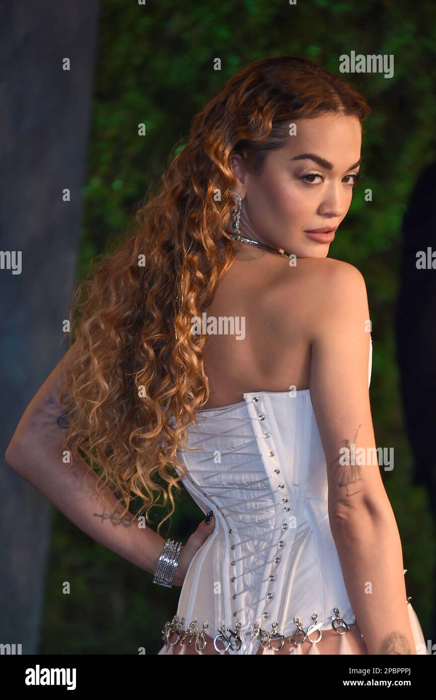 Los Angeles, Californie. 12th mars 2023. Rita ora à l'après-partie pour la Vanity Fair Oscar Party - arrivées 2, le Wallis Annenberg Centre for the Performing Arts, Los Angeles, CA 12 mars 2023. Crédit : Priscilla Grant/Everett Collection/Alay Live News Banque D'Images