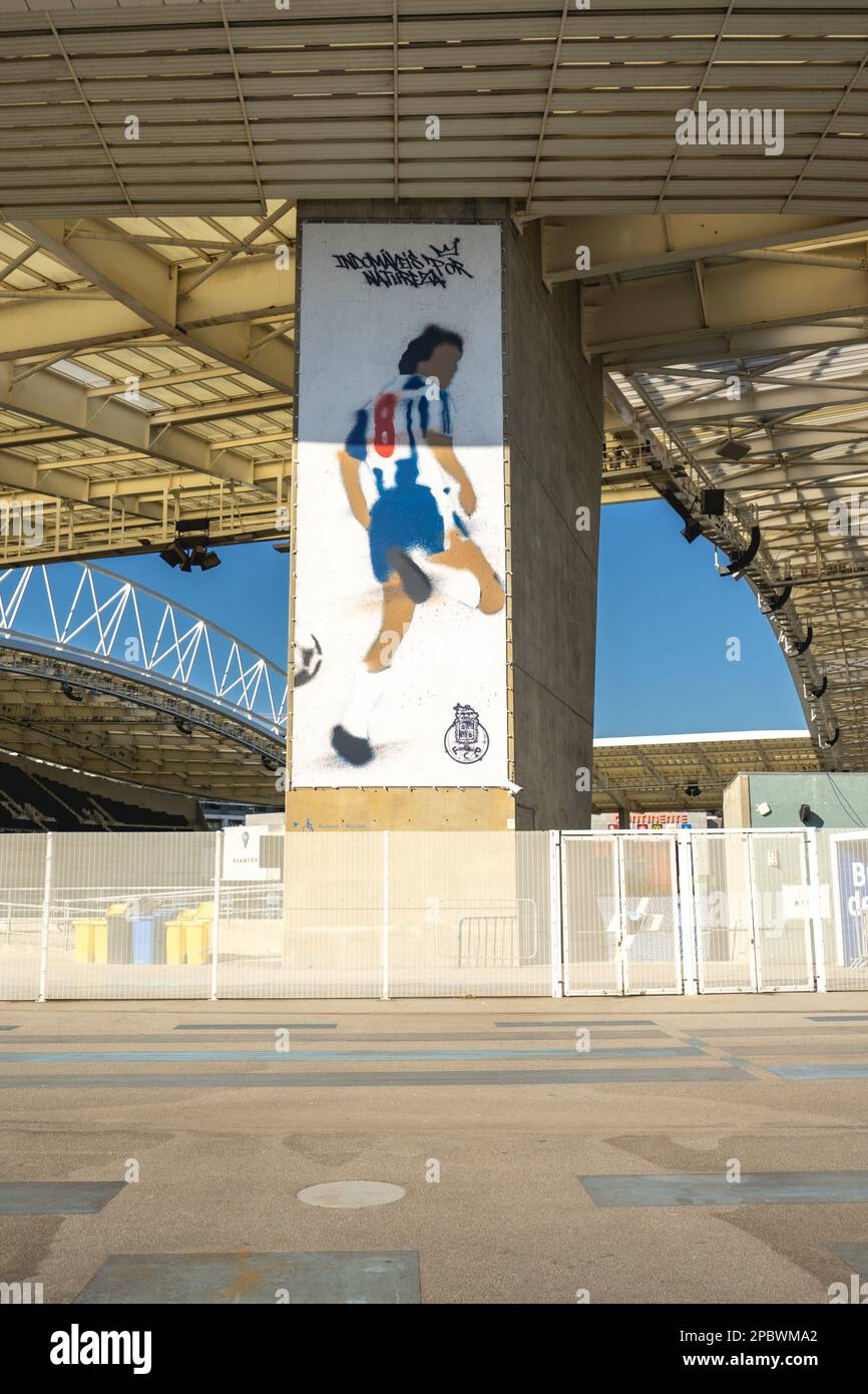 Stade de football du FC Porto. Porto Portugal. 10 février 2023. Banque D'Images