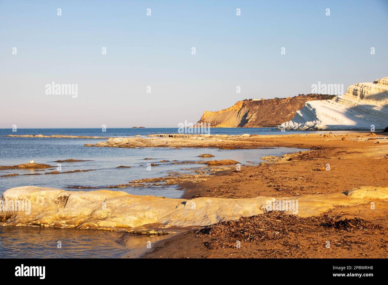 Realmonte Scala dei turchi sicilia Banque de photographies et d’images à haute ...