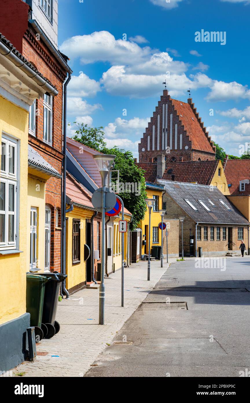 Stubbekobing est une ville de 2 230 habitants située dans la municipalité de Guldborgsund au Danemark Banque D'Images