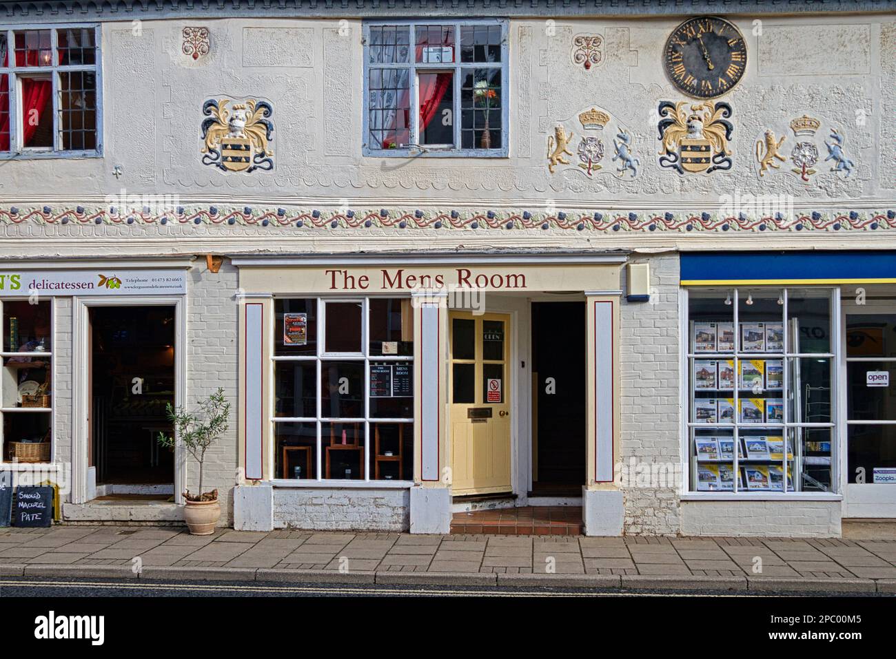 ParBudget on Buildings, Suffolk, Royaume-Uni Banque D'Images