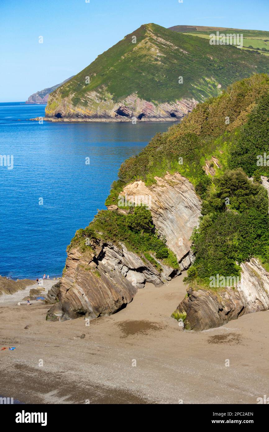 Broadsands Beach, Berrynarbor, North Devon, Royaume-Uni Banque D'Images