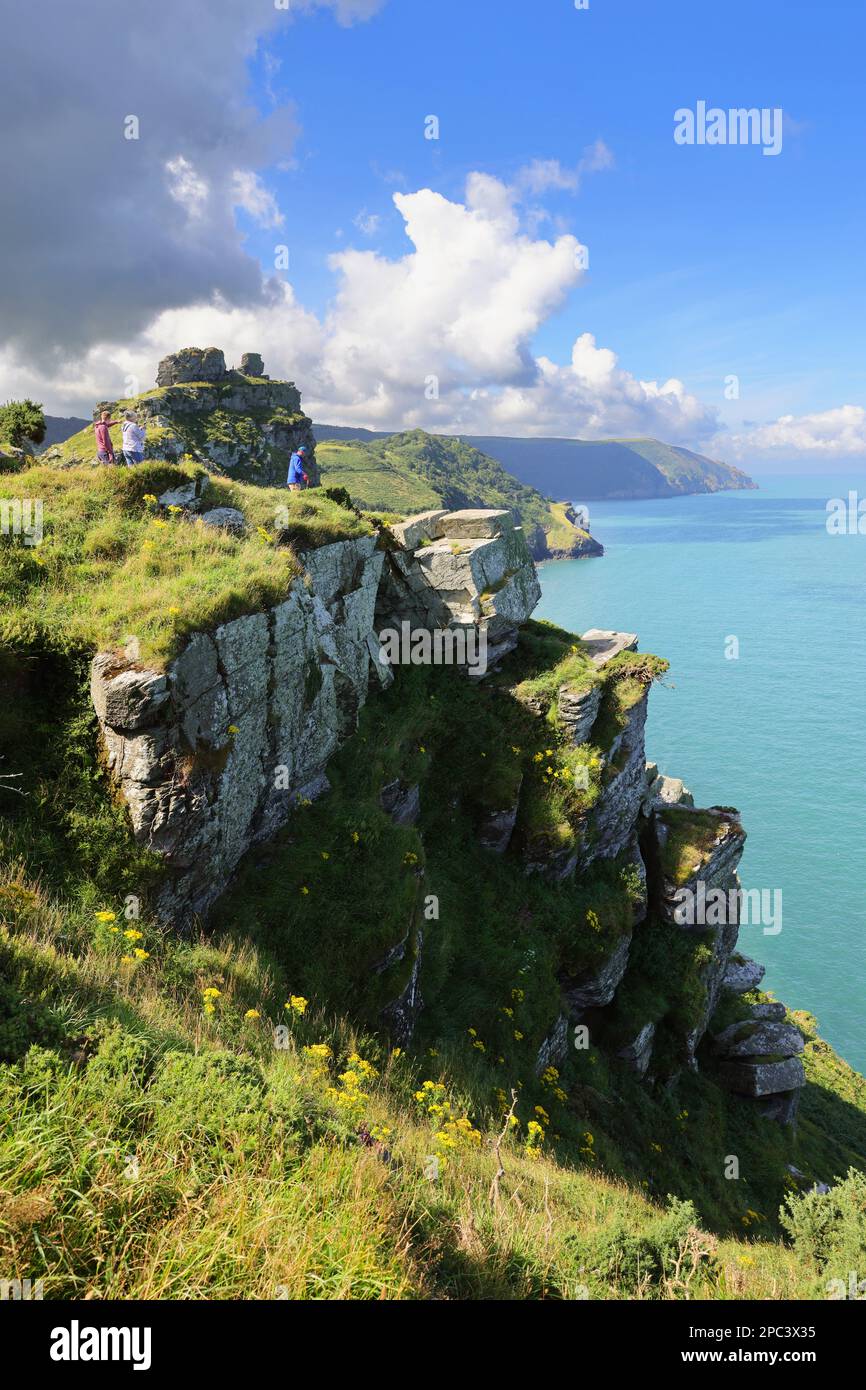 Devon Coastal Path Banque D'Images