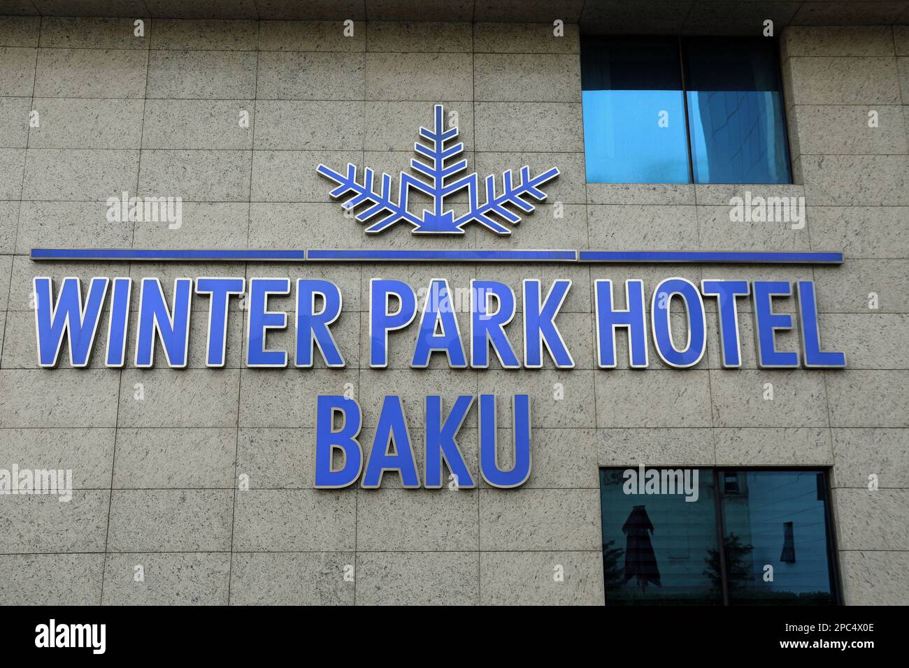 Winter Park Hotel à Bakou Banque D'Images