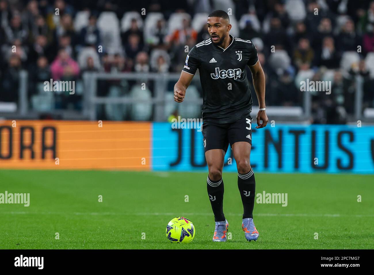 Turin, Italie. 12th mars 2023. Bremer de Juventus FC en action pendant Serie Un match de football 2022/23 entre Juventus FC et UC Sampdoria au stade Allianz, à Turin. FINALE SCOREJuventus 4 | 2 Sampdoria crédit: SOPA Images Limited/Alay Live News Banque D'Images