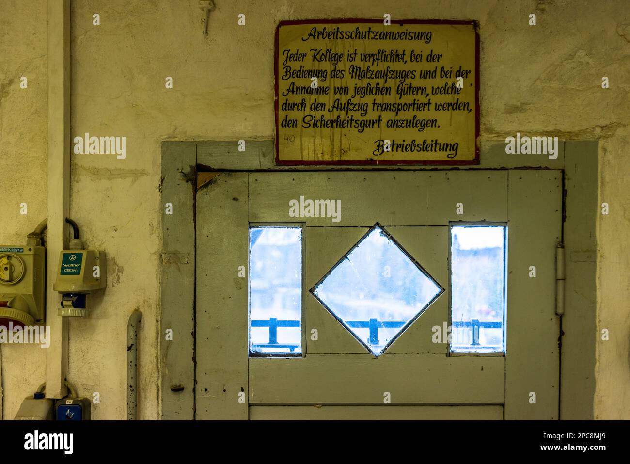 Brasserie Klosterbrauerei Neuzelle, Allemagne Banque D'Images