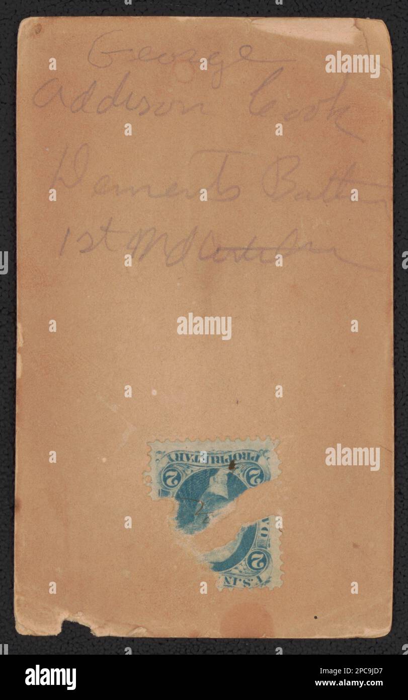 Soldat George Addison Cooke de 1st Maryland Artillery batterie en uniforme / Pollock.. Collection de photos de la guerre civile de la famille Liljenquist , pp/papier liljpaper. Cooke, George Addison, 1840- , Etats confédérés d'Amérique, Armée, batterie d'artillerie du Maryland, 1st, personnes, 1860-1870, soldats, confédéré, 1860-1870, uniformes militaires, Confederate, 1860-1870, États-Unis, Histoire, Guerre civile, 1861-1865, personnel militaire, Confederate. Banque D'Images