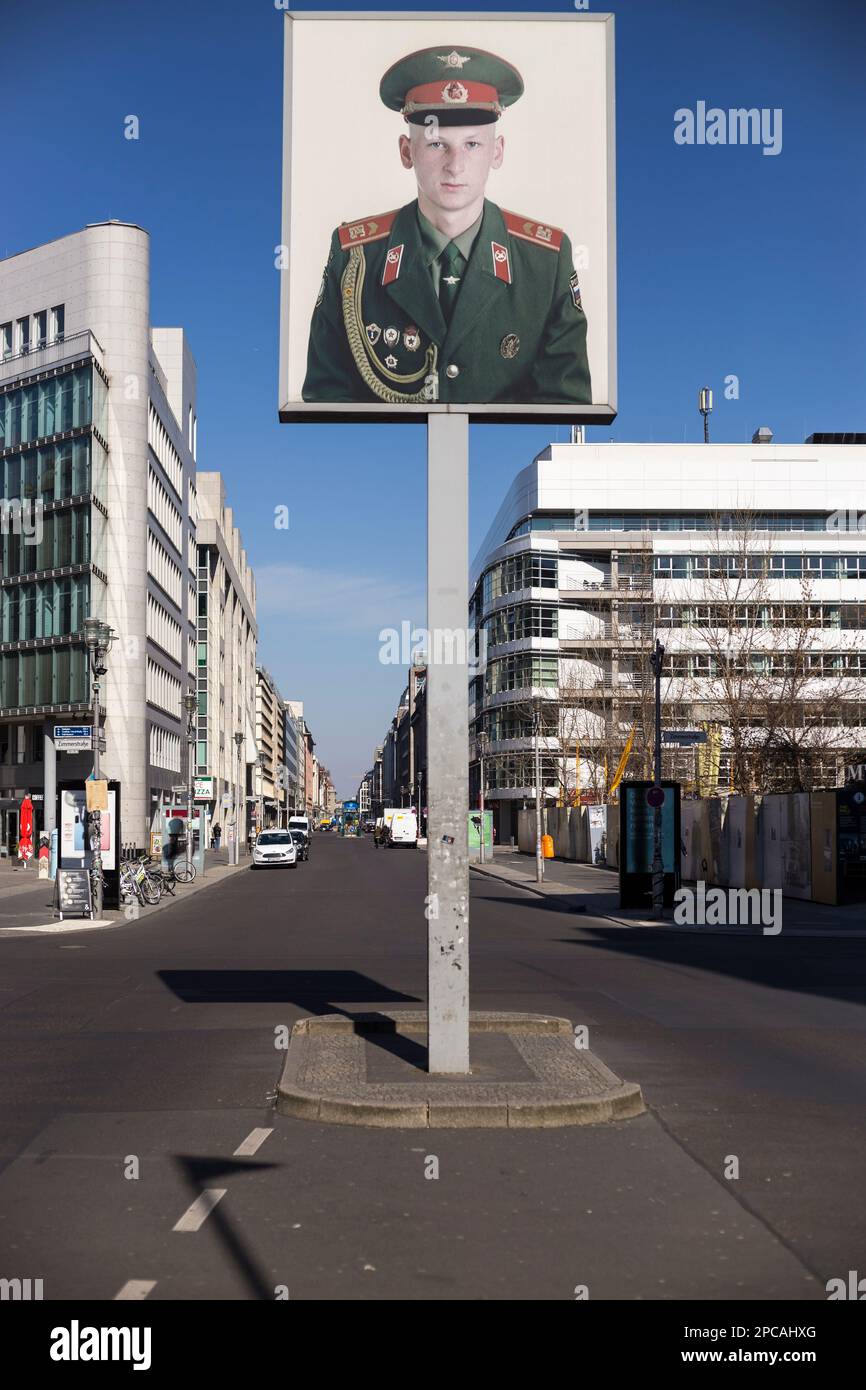 ALLEMAGNE / Berlin / 24.03.2020 la vie quotidienne dans un Berlin exceptionnellement vide, où les restrictions dues à la pandémie du coronavirus Covid-19 dictent social dist Banque D'Images