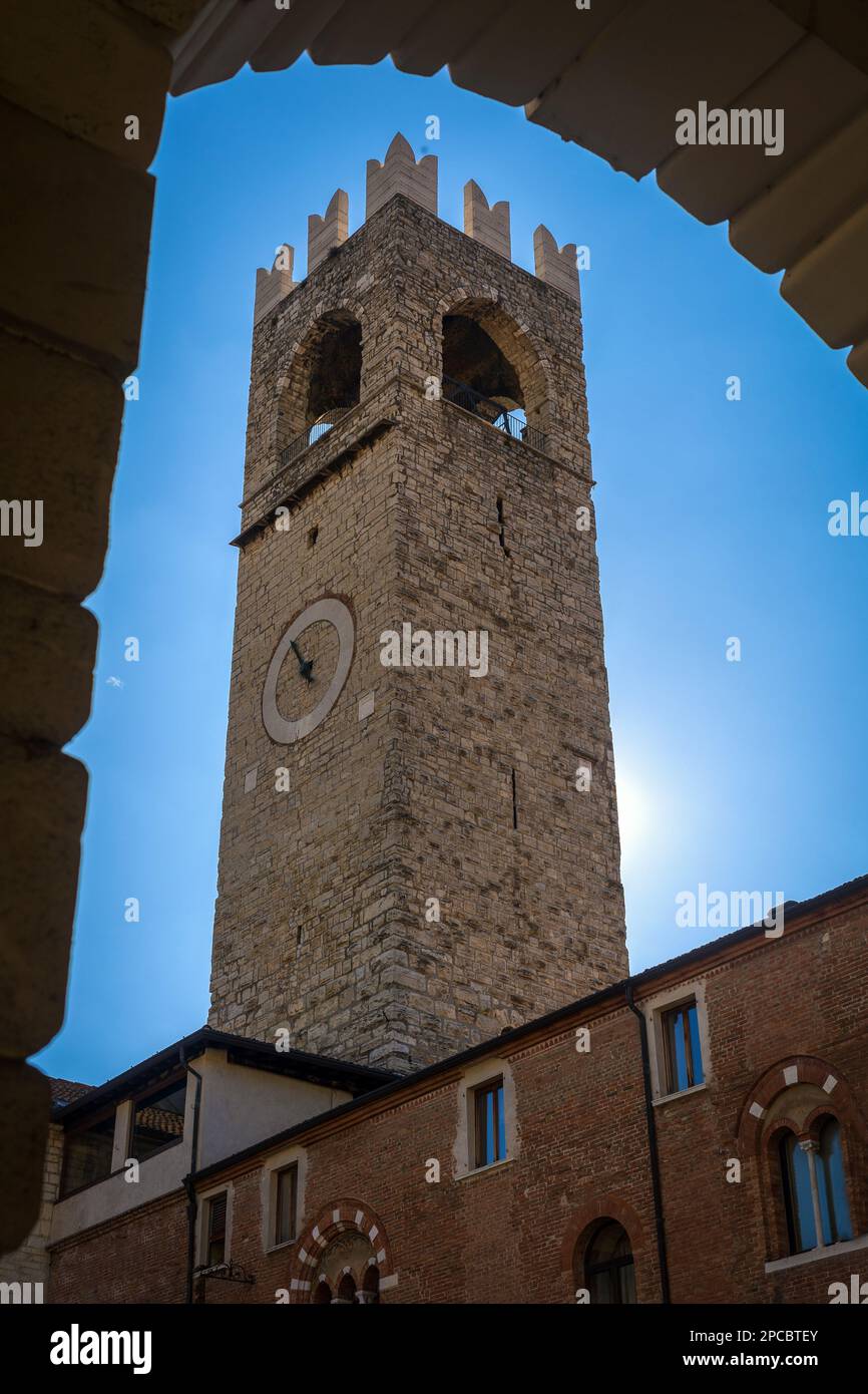 Brescia - Torre del pegol Banque D'Images