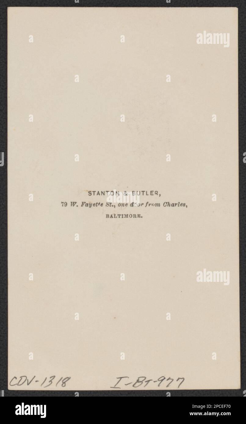 Privé John Edward McEnery of Co C, 12th Virginia Infantry Regiment et ...