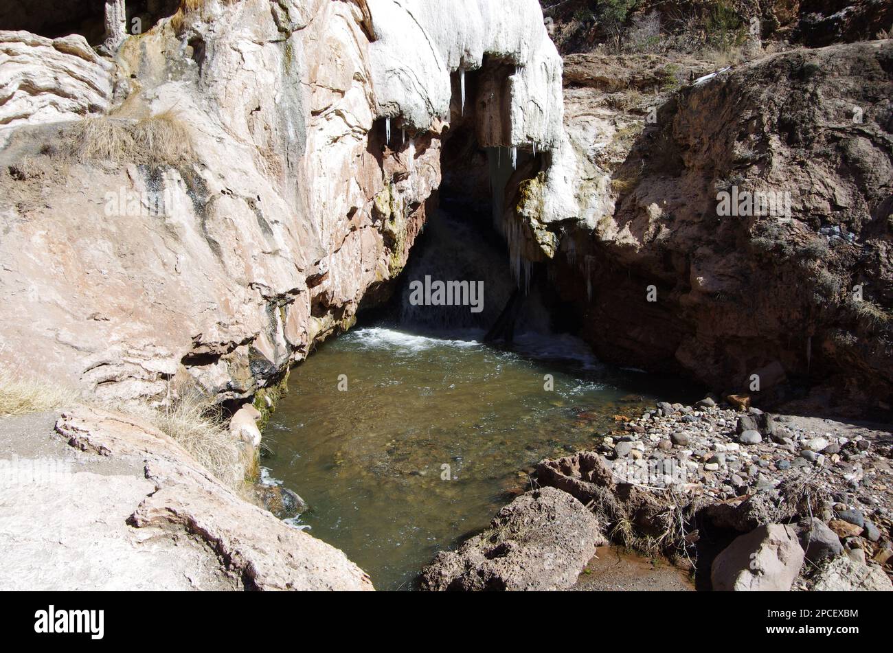 Soda Damn Jemez Springs Nouveau-Mexique Banque D'Images