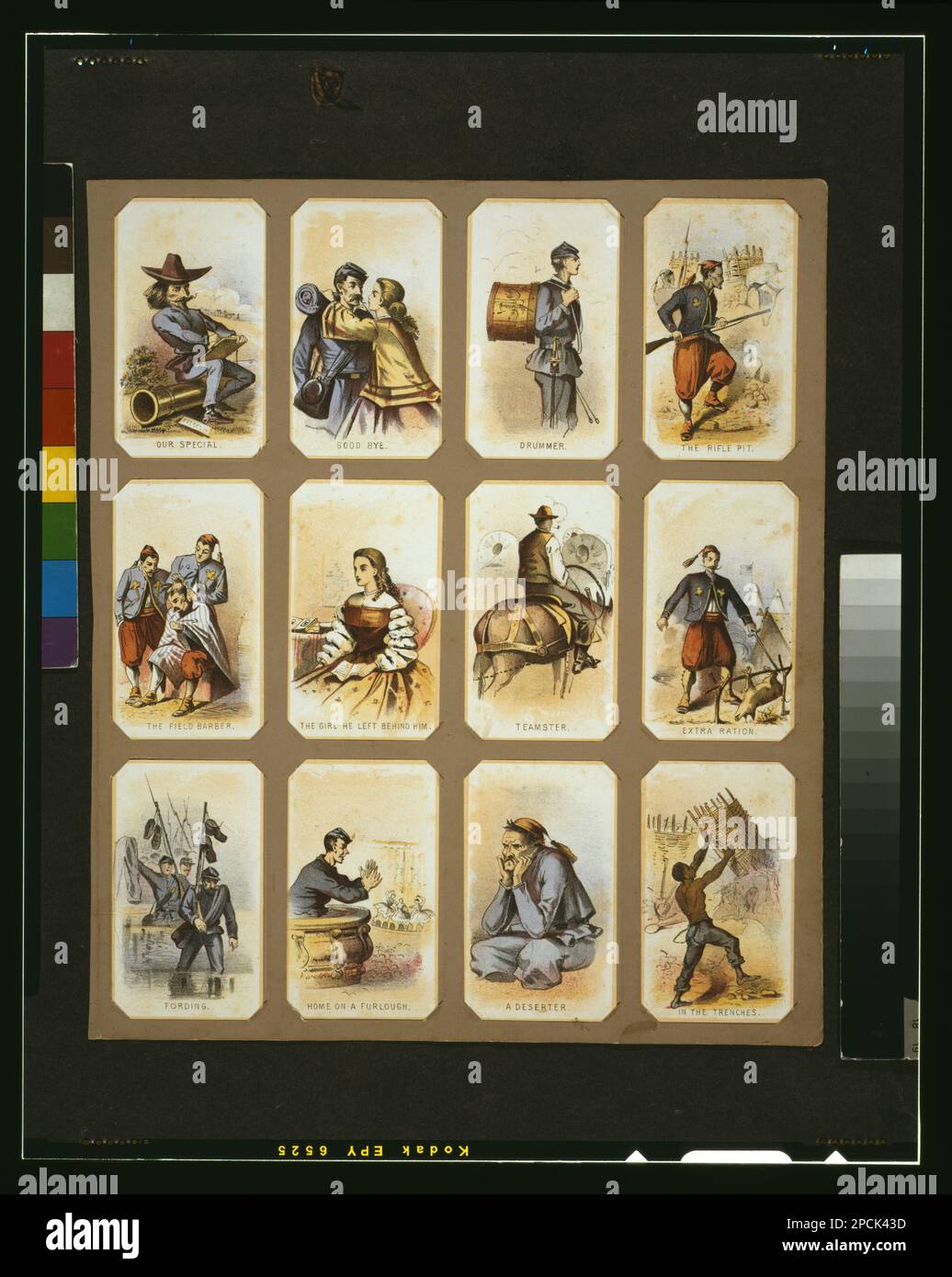 La vie dans le camp, partie 2. Titre de l'article, Beadle & Co. 44 Paternoster Row, Londres; agents uniques pour l'Angleterre. Vie militaire, Union, 1860-1870, personnel militaire, Union, 1860-1870, Zouaves, Union, 1860-1870, États-Unis, Histoire, Guerre civile, 1861-1865, vie militaire, Union, États-Unis, Histoire, Guerre civile, 1861-1865, personnel militaire, Union. Banque D'Images