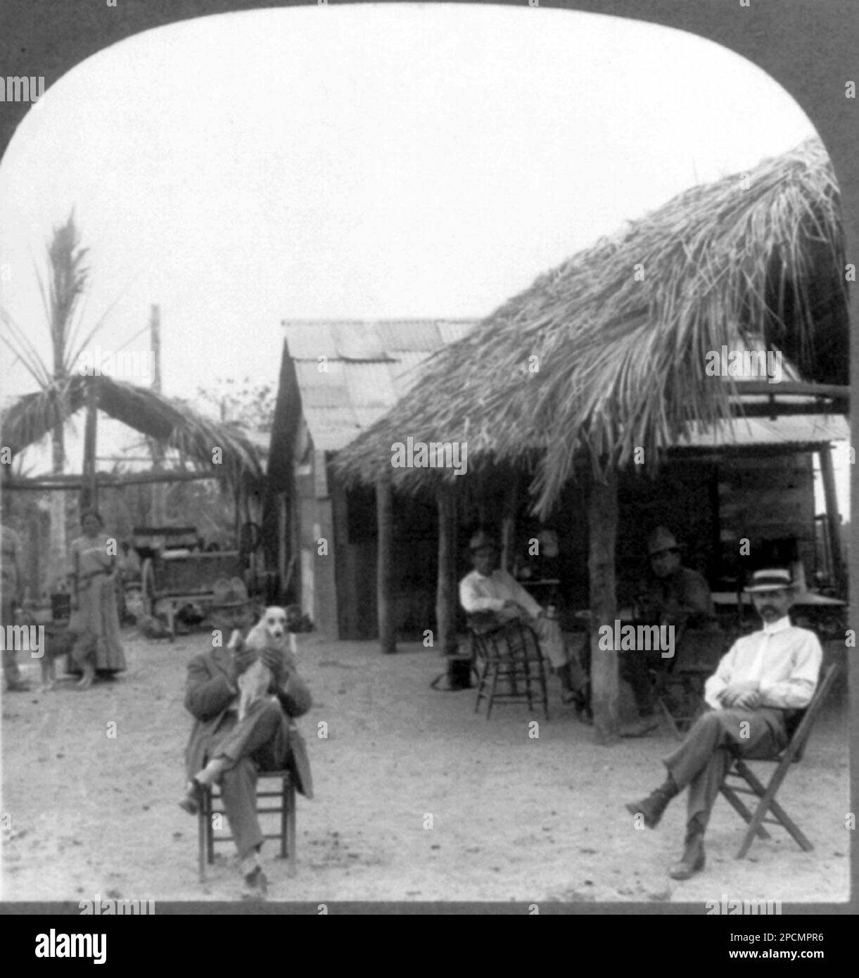 PANAMA stand unique de rafraîchissements près des ruines du Vieux