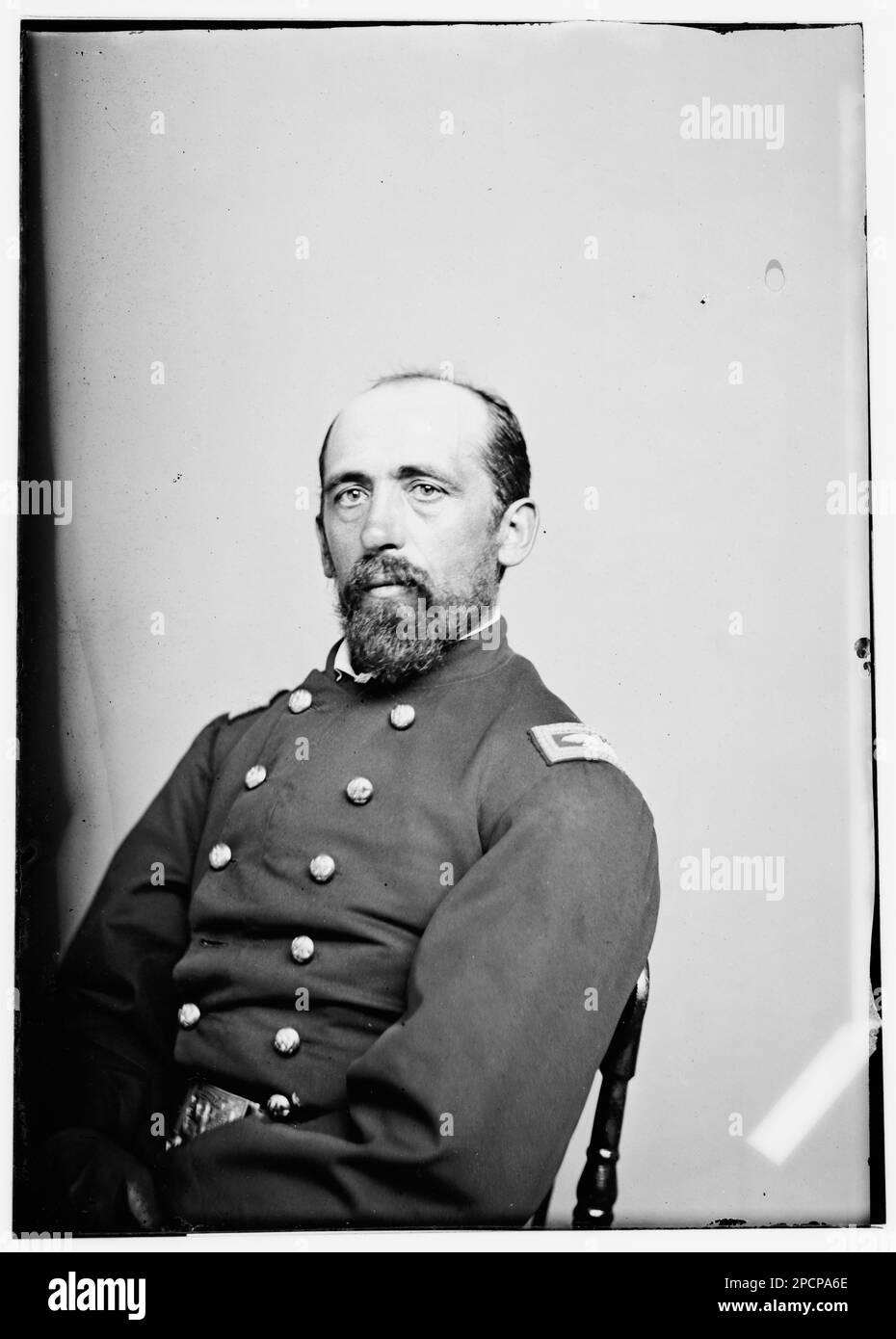 Colonel J. Karge, 2nd NJ. Photographies de guerre civile, 1861-1865 . États-Unis, Histoire, Guerre civile, 1861-1865. Banque D'Images