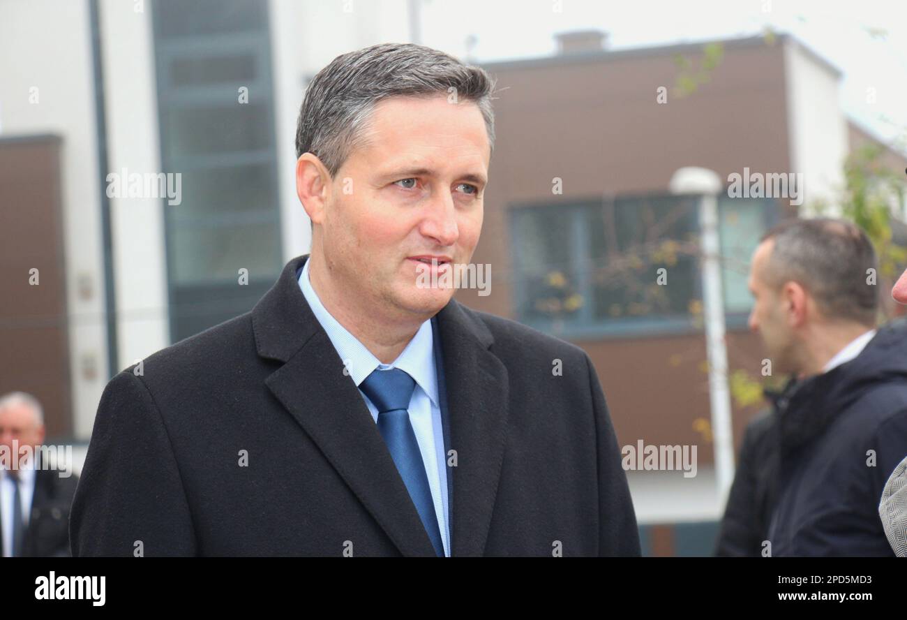 Denis Becirovic président de Bosnie-Herzégovine Banque D'Images