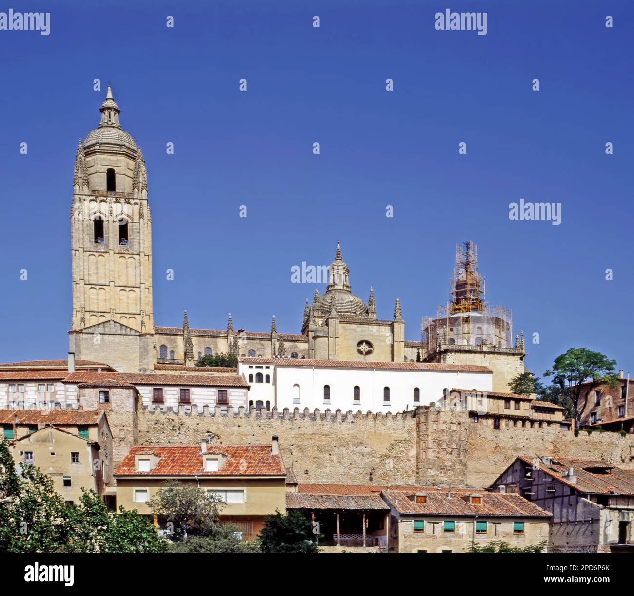 Cathédrale de Ségovie, Espagne Banque D'Images