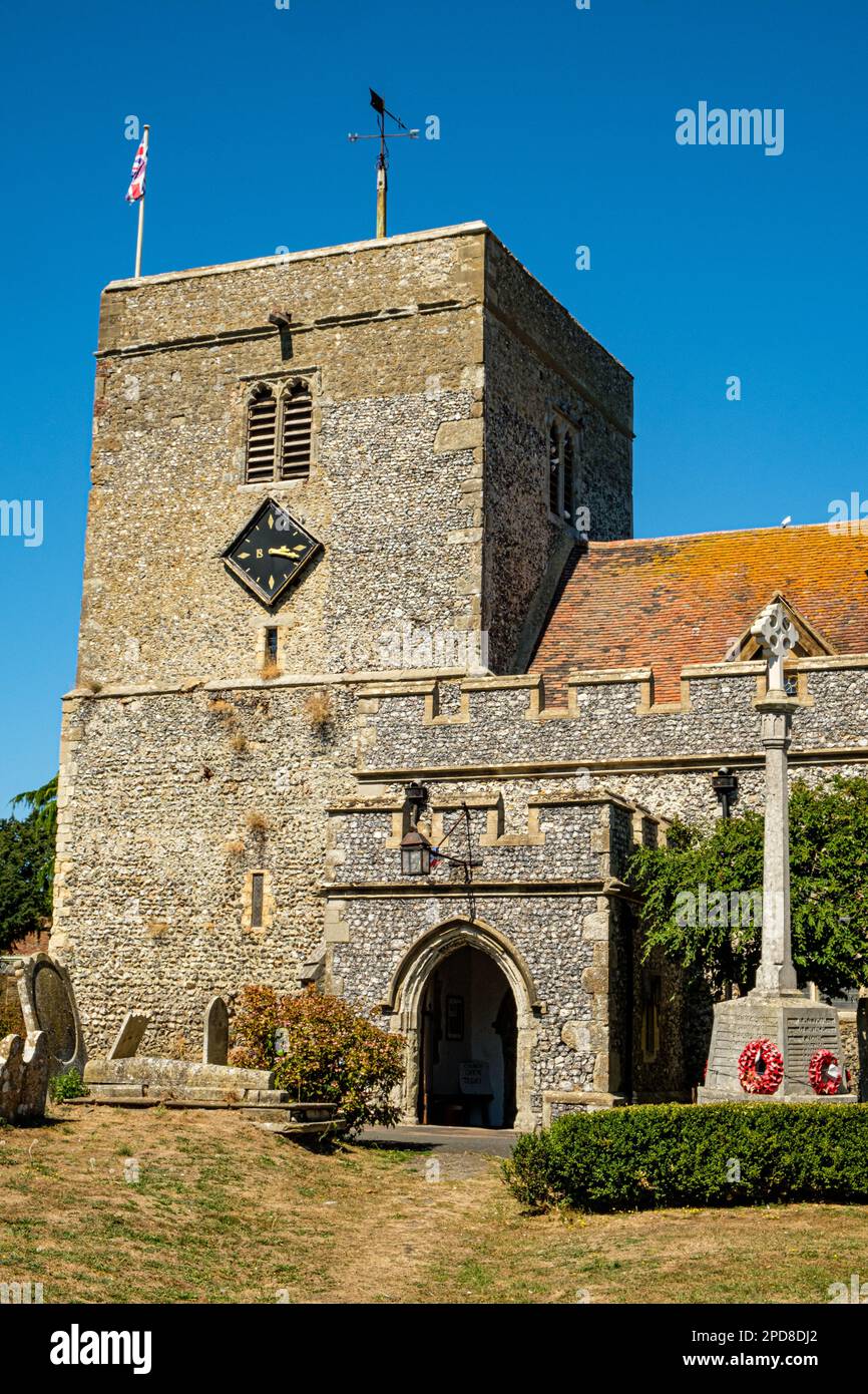 Église Saint-Pierre et Saint-Paul, la rue, Borden, Kent, Angleterre Banque D'Images