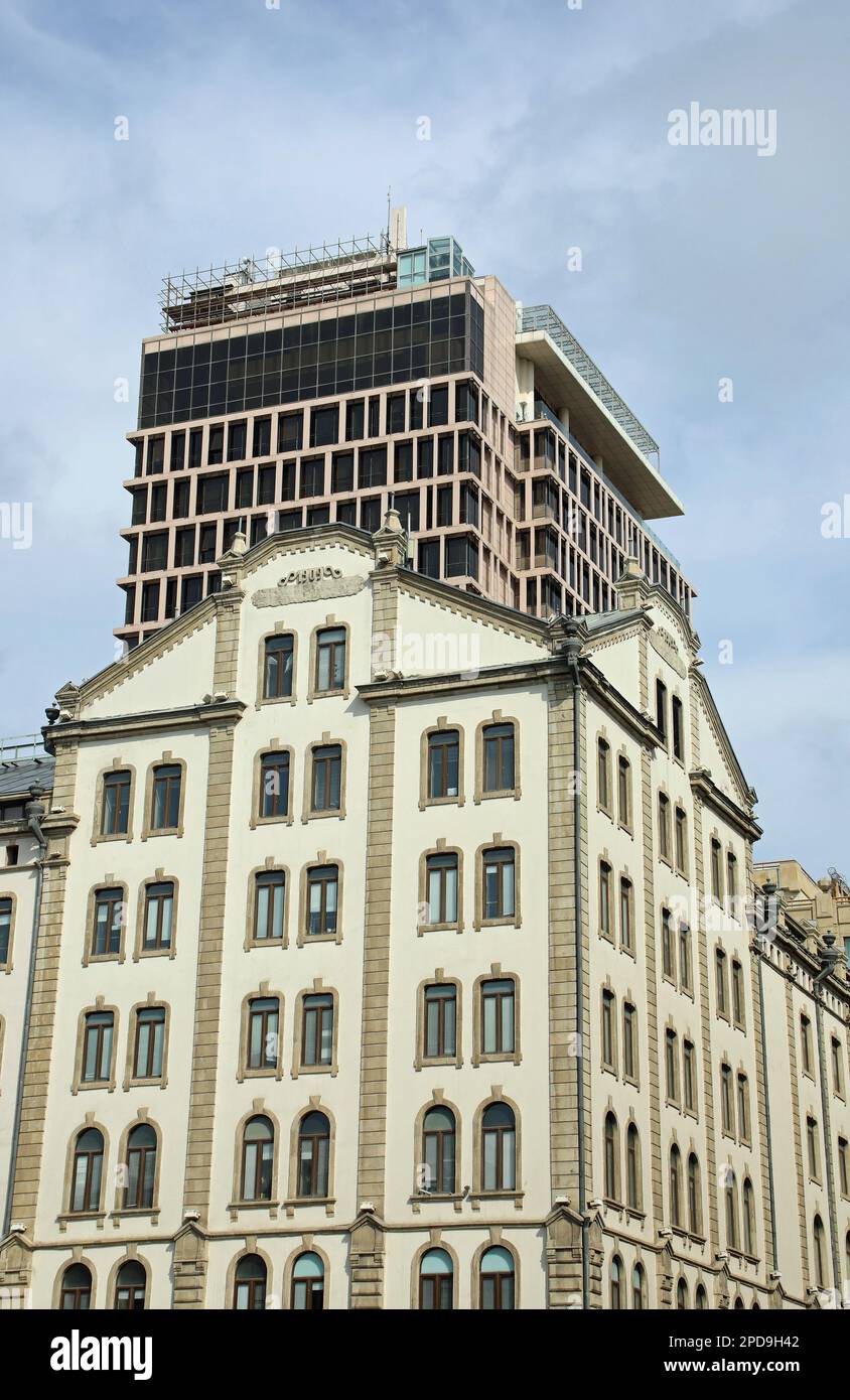 Tour historique à Bakou Banque D'Images