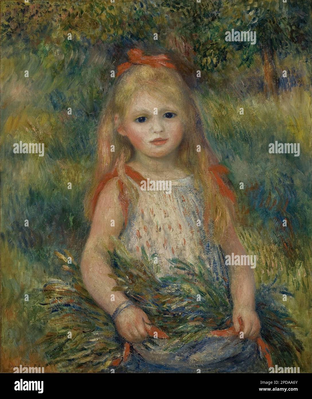 Auguste Renoir, jeunes lectrices : tableau de GRANDS PEINTRES et