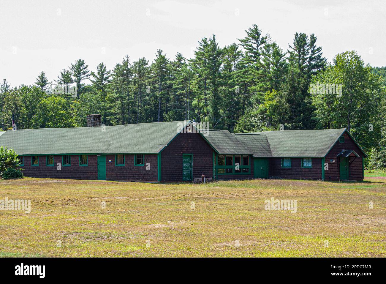 New Hampshire, Allenstown, Bear Brook State Park, musées, CCC Camp, civil conservation corps, New Deal, forêt, gestion, écologie, Banque D'Images