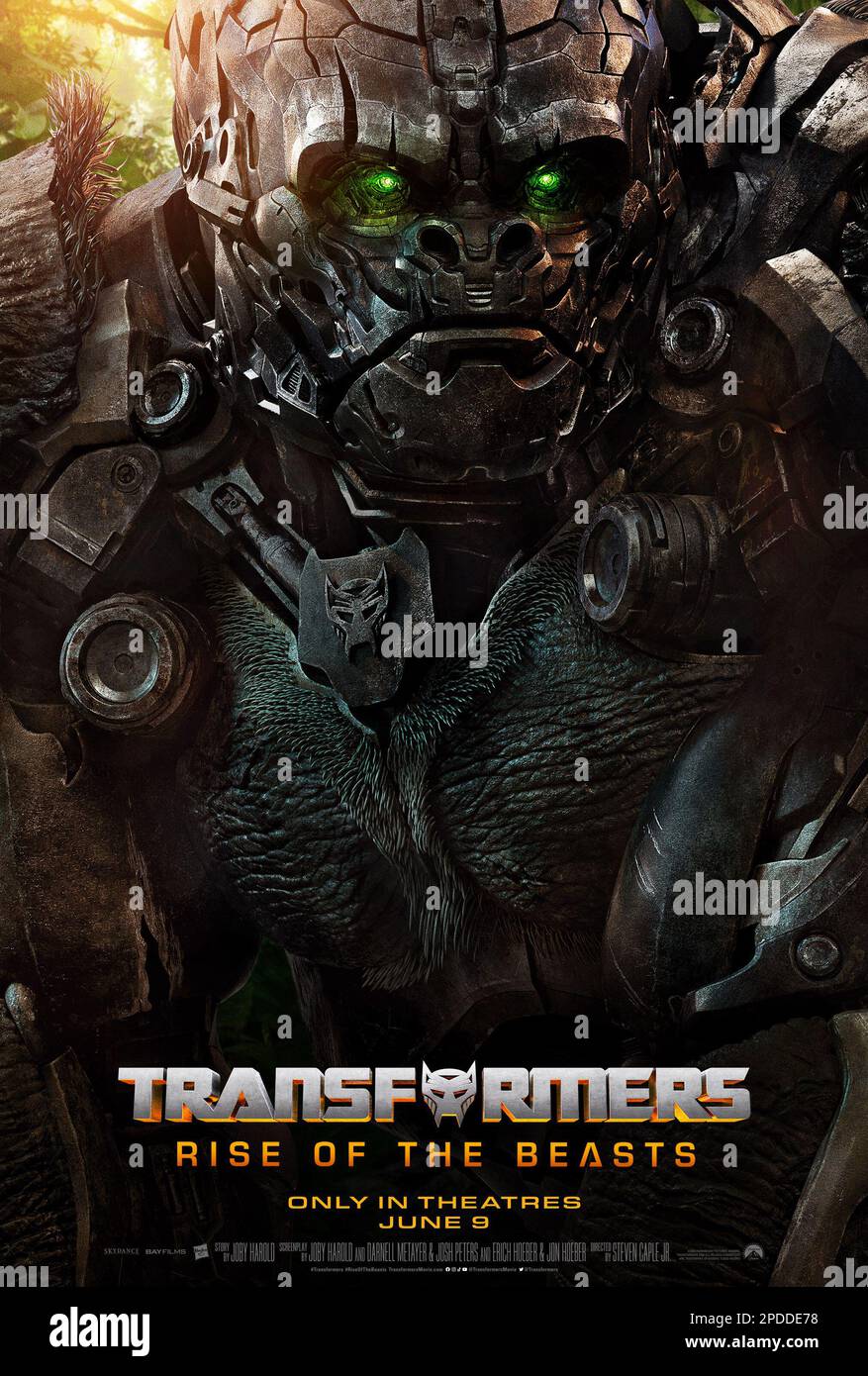 DATE DE SORTIE: 9 juin 2023 TITRE: Transformers: Montée des bêtes. STUDIO: Paramount Pictures. DIRECTEUR: Steven Caple Jr.. TRACÉ : tracé inconnu. Basé sur le spinoff 'Beast Wars' des 'Transformerss' qui comprend des robots qui se transforment en animaux robotisés. AVEC: Optimus Prime. (Credit image: © Paramount Pictures/Entertainment Pictures/ZUMAPRESS.com) USAGE ÉDITORIAL SEULEMENT! Non destiné À un usage commercial ! Banque D'Images