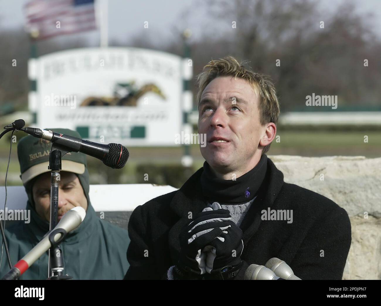 During a memorial service for Josh Radosevich, the 16yearold jockey