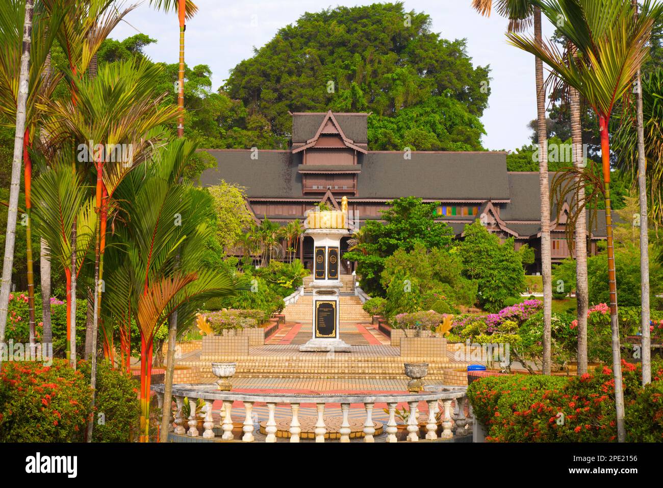 Malaisie, Melaka, Malacca, Palais du Sultanat, Musée, Banque D'Images