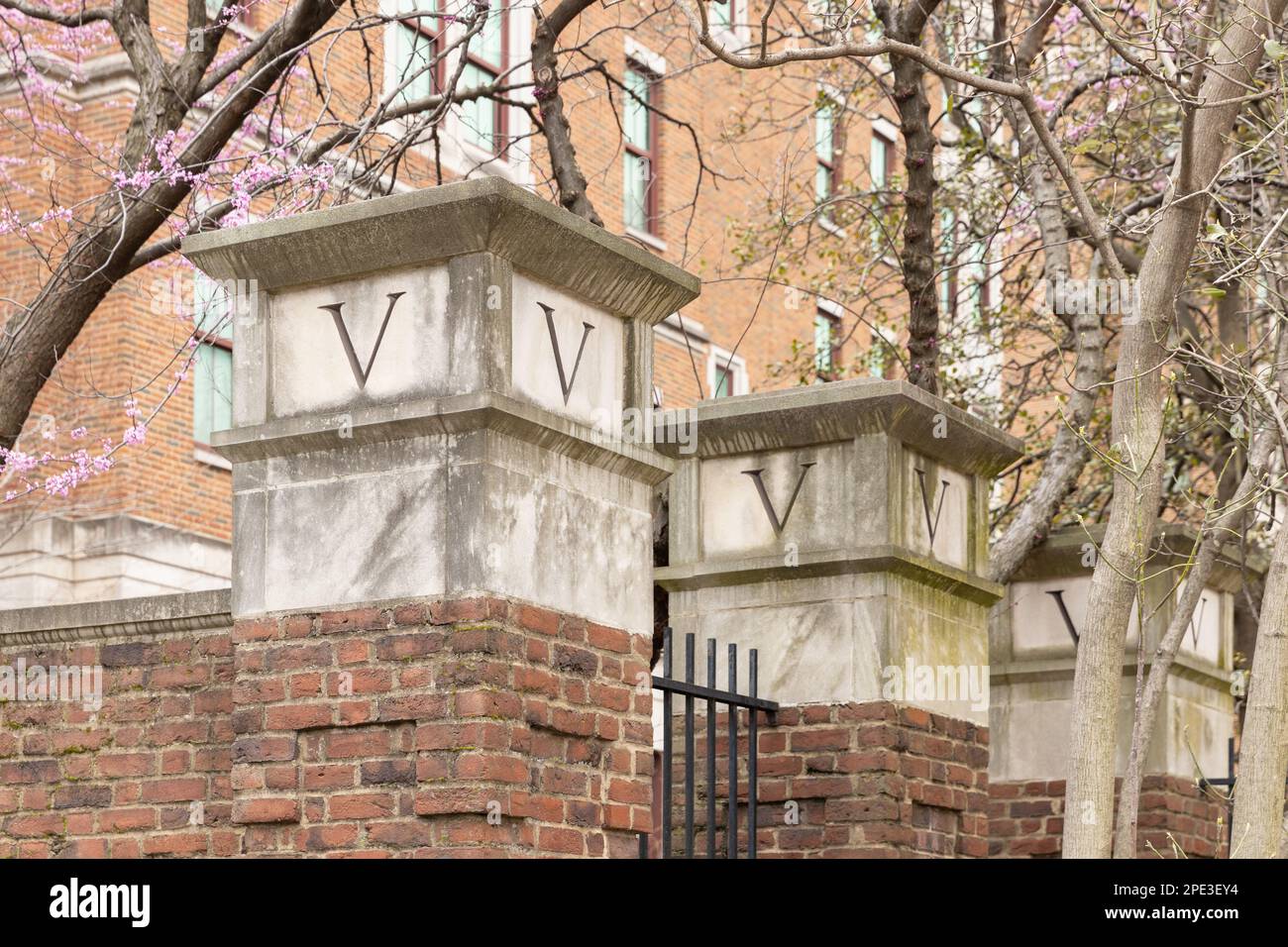 L'Université Vanderbilt est une université de recherche privée, fondée en 1873, située au cœur de Nashville, TN. Banque D'Images