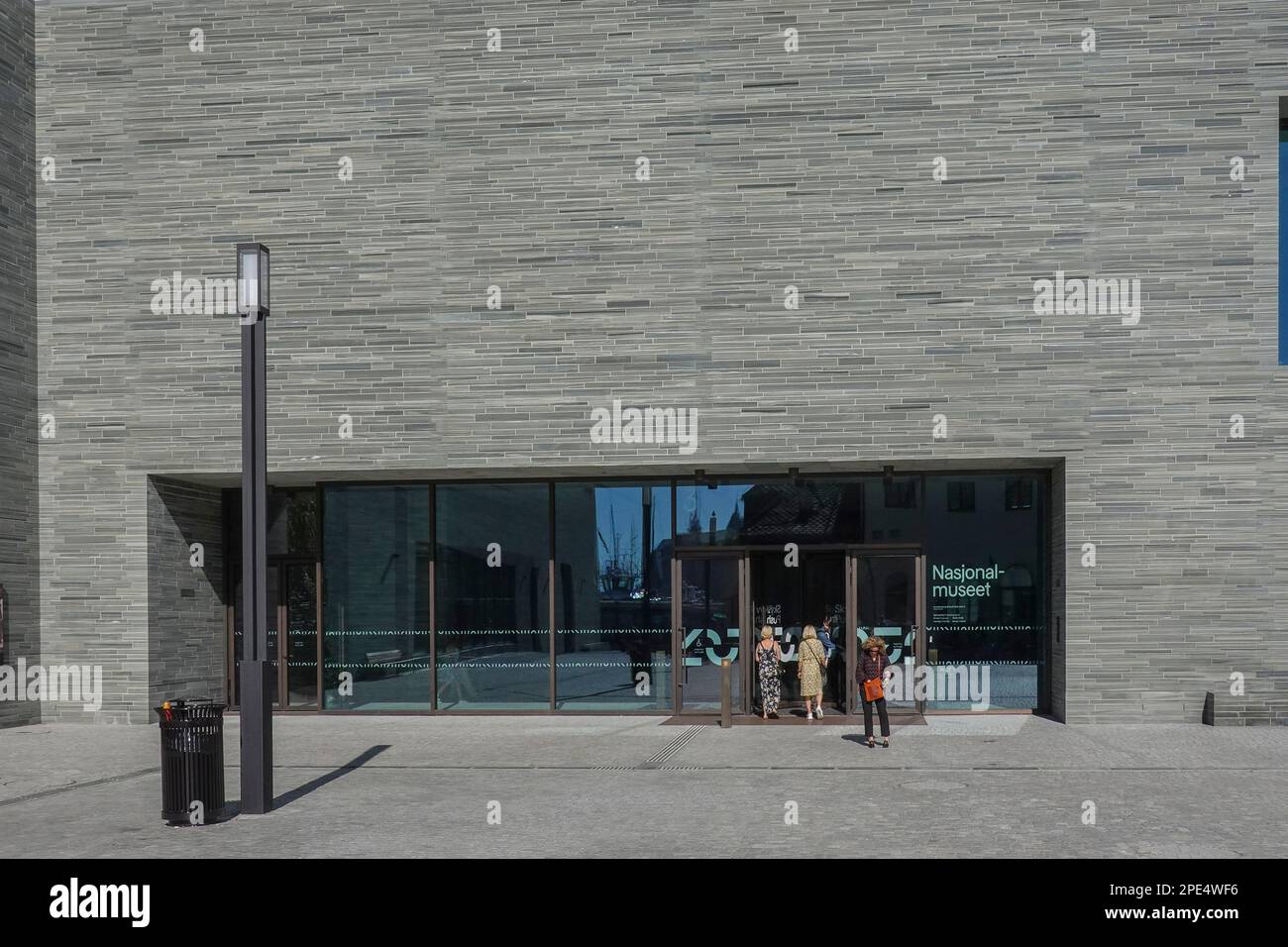 Norvège, Oslo, le nouveau Musée national - Nasjonalmuseet - est le plus grand musée des pays nordiques. Le nouveau musée se compose maintenant des collections de la f Banque D'Images
